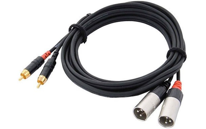 Cordial CFU 3 MC кабель сдвоенный RCA