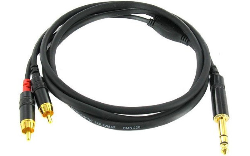 Cordial CFY 1.5 VCC кабель Y-адаптер джек стерео