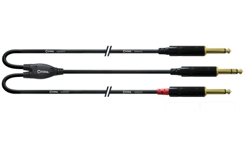 Cordial CFY 1.5 VPP-LONG кабель Y-адаптер джек стерео