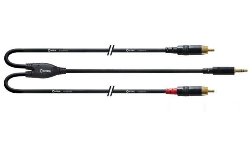 Cordial CFY 1.5 WCC-LONG кабель Y-адаптер джек стерео