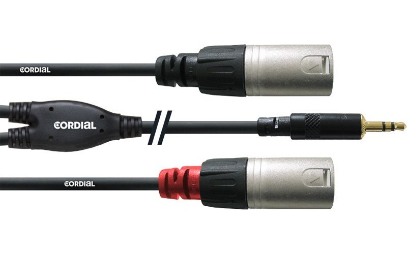 Cordial CFY 1,5 WMM-LONG кабель Y-адаптер джек стерео