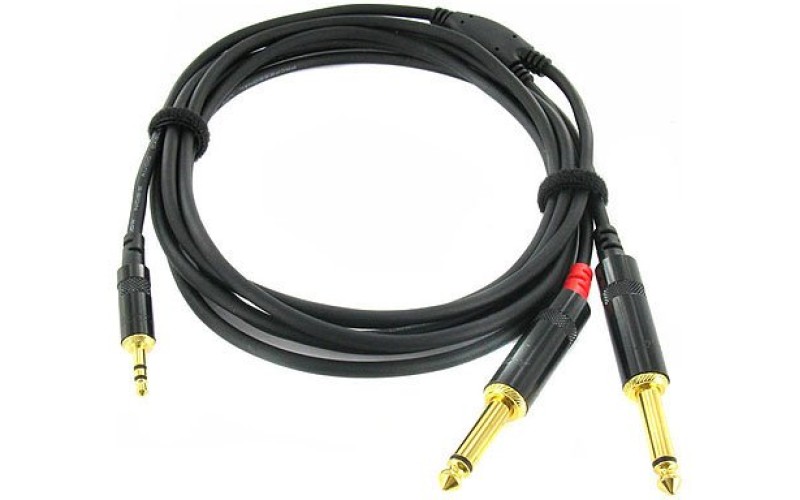 Cordial CFY 1.5 WPP кабель Y-адаптер джек стерео