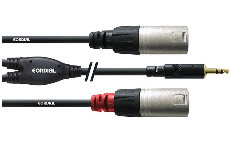 Cordial CFY 1.8 WMM кабель Y-адаптер джек стерео