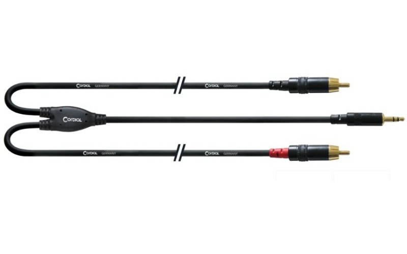 Cordial CFY 3 WCC-LONG кабель Y-адаптер джек стерео