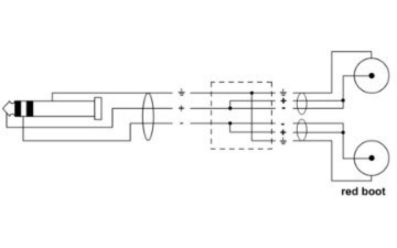 Cordial CFY 3 WCC-SNOW кабель Y-адаптер джек стерео