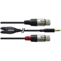Cordial CFY 3 WFF кабель Y-адаптер джек стерео