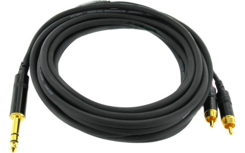 Cordial CFY 6 VCC кабель Y-адаптер  джек стерео