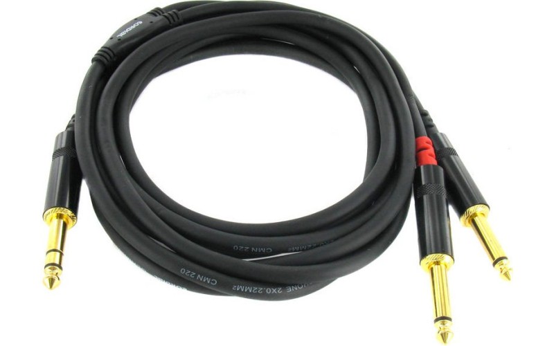 Cordial CFY 6 VPP кабель Y-адаптер джек стерео