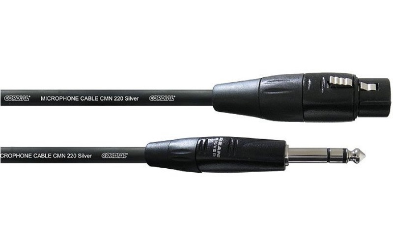 Cordial CIM 0.6 FV инструментальный кабель XLR