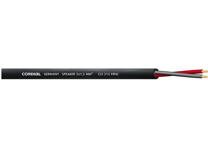Cordial CLS 215 BLACK FRNC акустический кабель