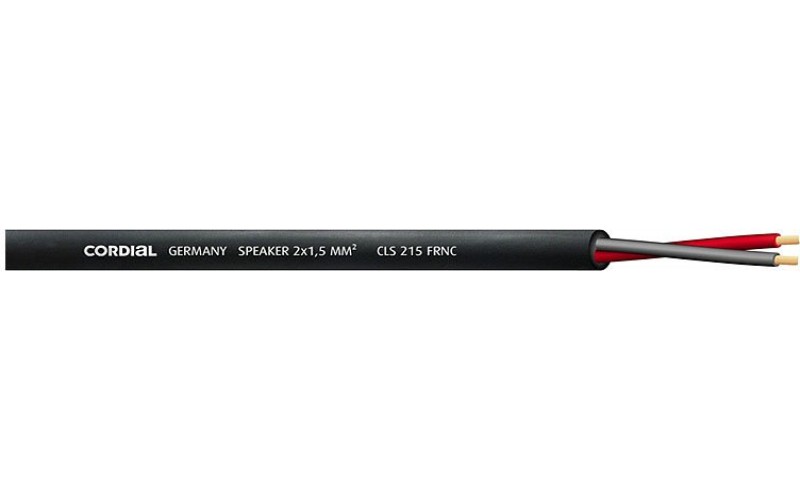 Cordial CLS 215 BLACK FRNC акустический кабель