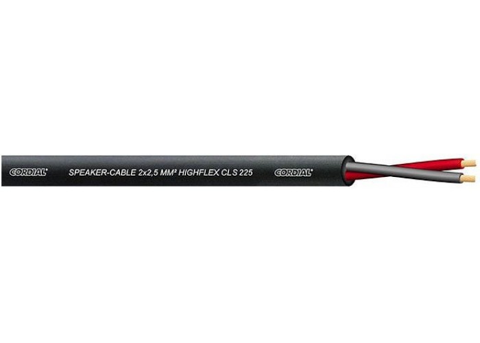 Cordial CLS 225 BLACK акустический кабель