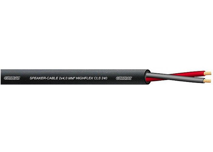 Cordial CLS 240 BLACK акустический кабель