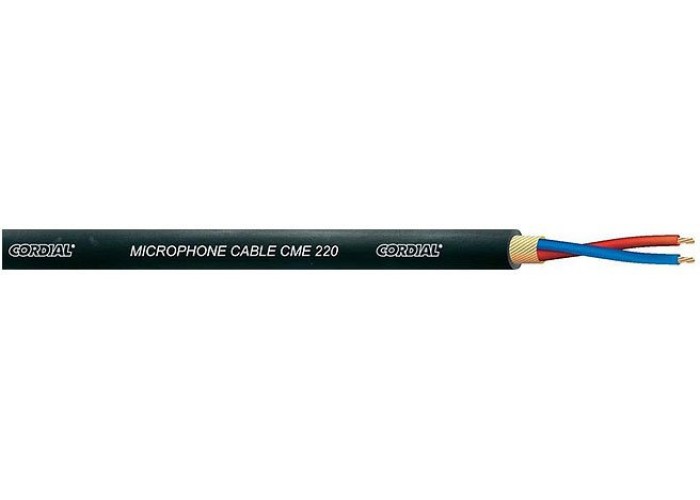 Cordial CME 220 BLACK микрофонный кабель