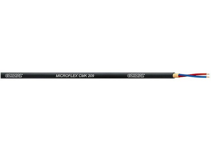 Cordial CMK 209 BLACK тонкий микрофонный кабель
