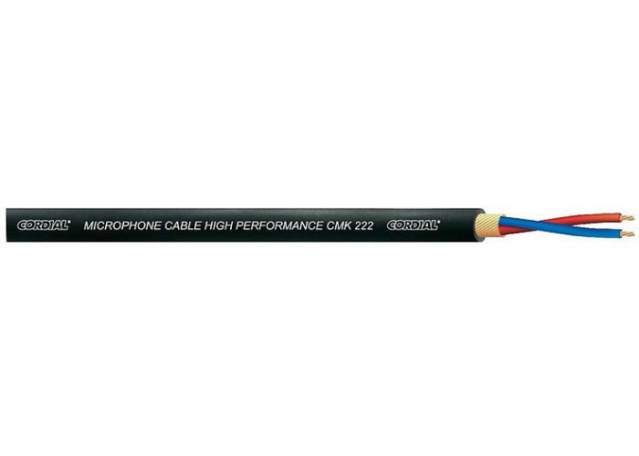 Cordial CMK 222 BLACK микрофонный кабель