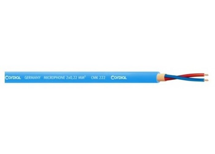 Cordial CMK 222 BLUE микрофонный кабель