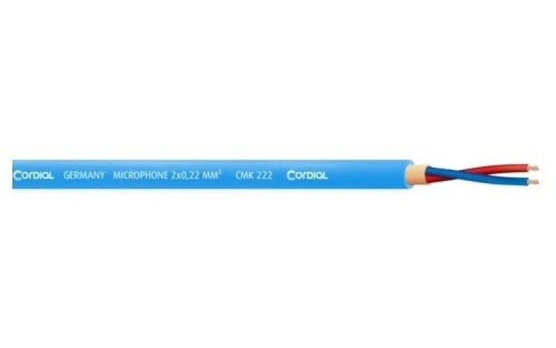 Cordial CMK 222 BLUE микрофонный кабель