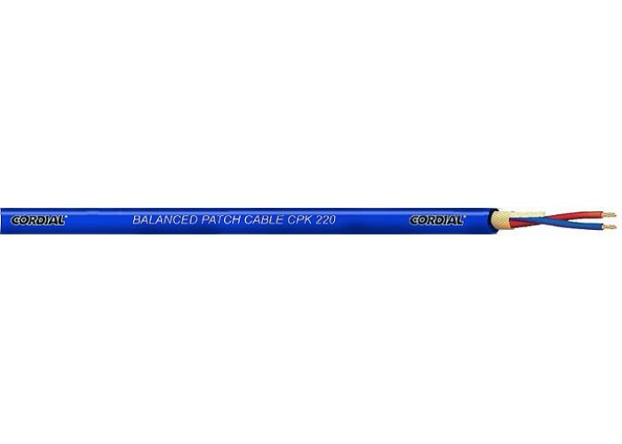 Cordial CPK 220 BLUE микрофонный кабель
