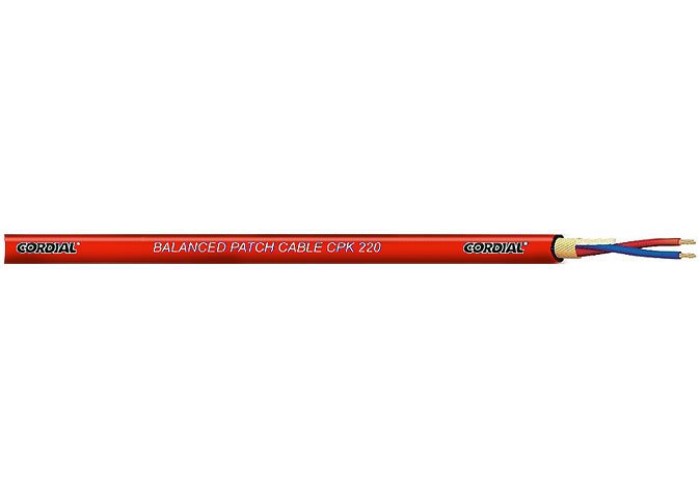 Cordial CPK 220 RED микрофонный кабель