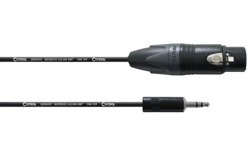 Cordial CPM 1,5 FW-UNB микрофонный кабель XLR