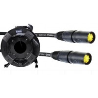 Cordial CSE 50 NN 5 SD-PVC кабель Cat5e с разъемами Neutrik NE8MX-B-1, на катушке, 50м, черный