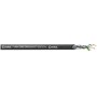 Cordial CSE 50 NN 5 SD-PVC кабель Cat5e с разъемами Neutrik NE8MX-B-1, на катушке, 50м, черный