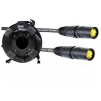 Cordial CSE 75 NN 6-SD кабель Cat6 с разъемами Neutrik NE8MX-B-1 на катушке 75м, черный