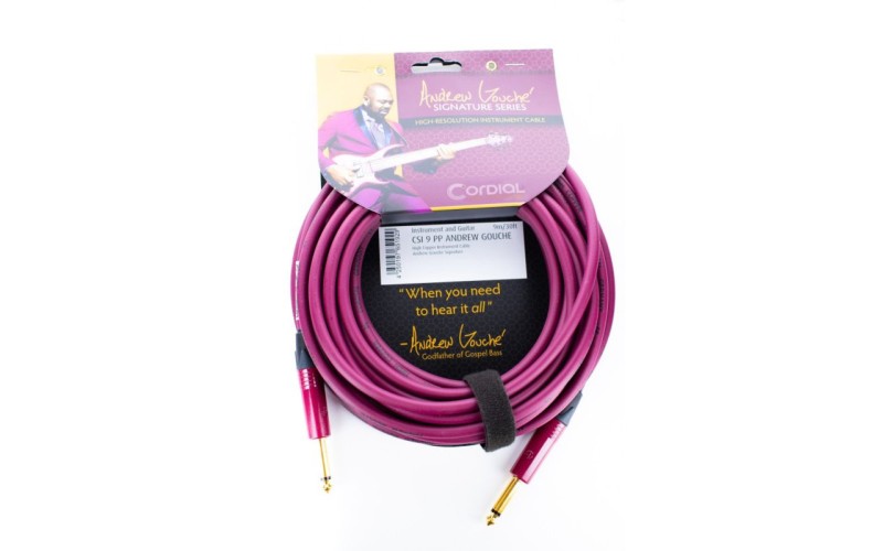 Cordial CSI 9 PP ANDREW GOUCHE гитарный кабель