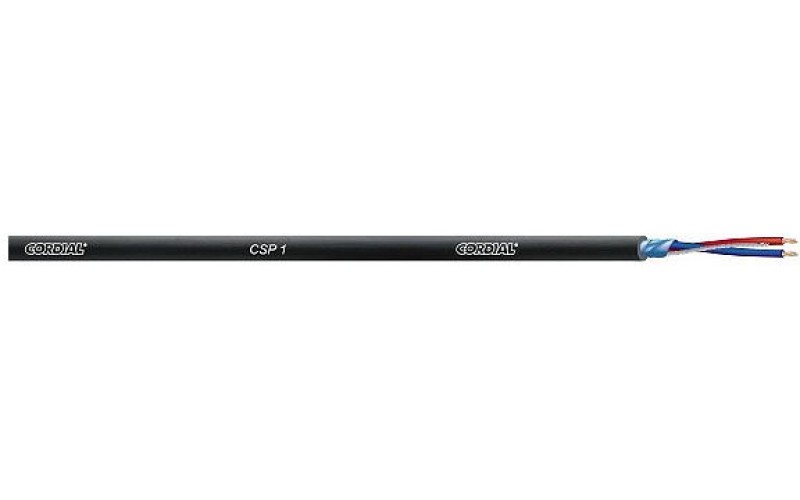 Cordial CSP 1 BLACK микрофонный кабель