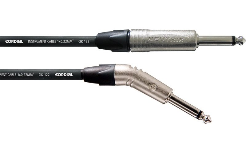 Cordial CXI 3 PR инструментальный кабель угловой джек моно