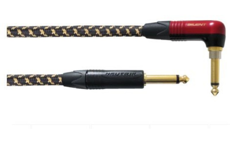 Cordial CXI 7,5 PR гитарный кабель угловой джек моно