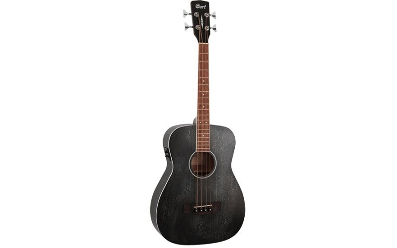 Cort AB590MF-BOP Acoustic Bass Series Электроакустическая бас-гитара, черная