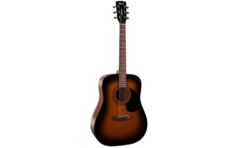 Cort AD810 SSB BAG Standard Series Акустическая гитара, санберст, с чехлом