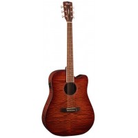 Cort AD890MBCF NAT Standard Series Электроакустическая гитара, с вырезом, натуральный