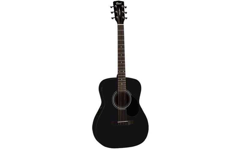 Cort AF510E BKS Standard Series Электроакустическая гитара, цвет черный