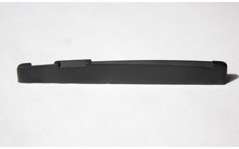 Cort AGSADDLE-LUXE Порожек нижний для акустической гитары, кость, чёрный