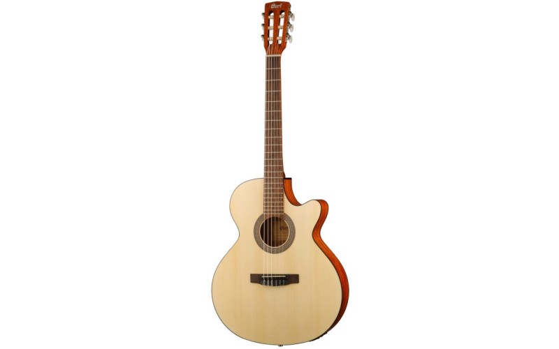 CORT CEC1 OP электроакустическая гитара с нейлоновыми струнами, с вырезом