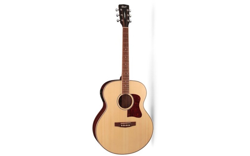 Cort CJ MEDX NAT CJ Series Электроакустическая гитара, цвет натуральный