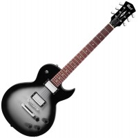 Cort CR150 SBS (Silver Burst Satin) CR Series Электрогитара, черный санберст