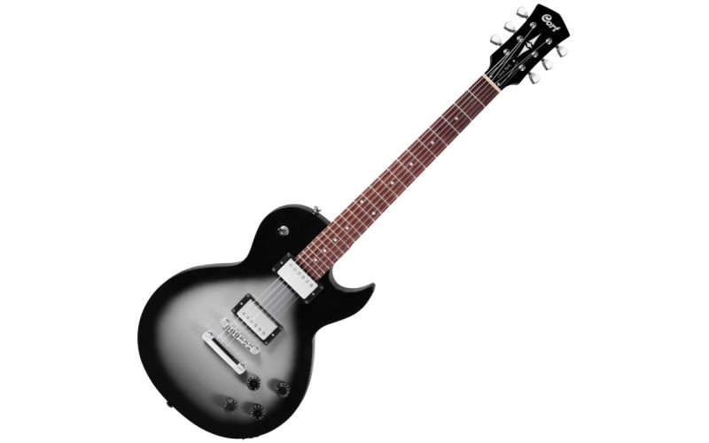 Cort CR150 SBS (Silver Burst Satin) CR Series Электрогитара, черный санберст