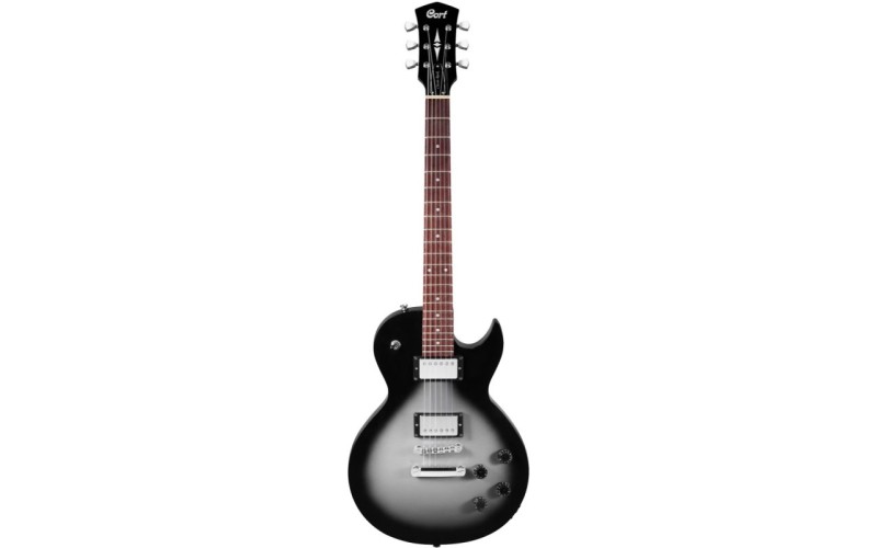 Cort CR150 SBS (Silver Burst Satin) CR Series Электрогитара, черный санберст