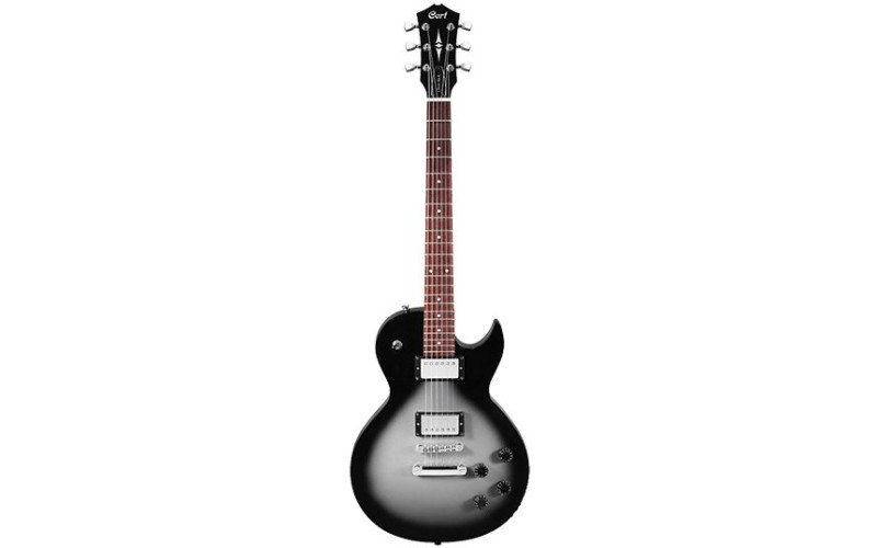 Cort CR150 SBS (Silver Burst Satin) CR Series Электрогитара, черный санберст