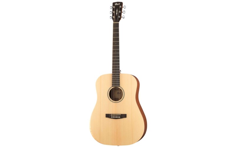 Cort EARTH Bevel CUT OP WBAG Earth Series Акустическая гитара, цвет натуральный, чехол