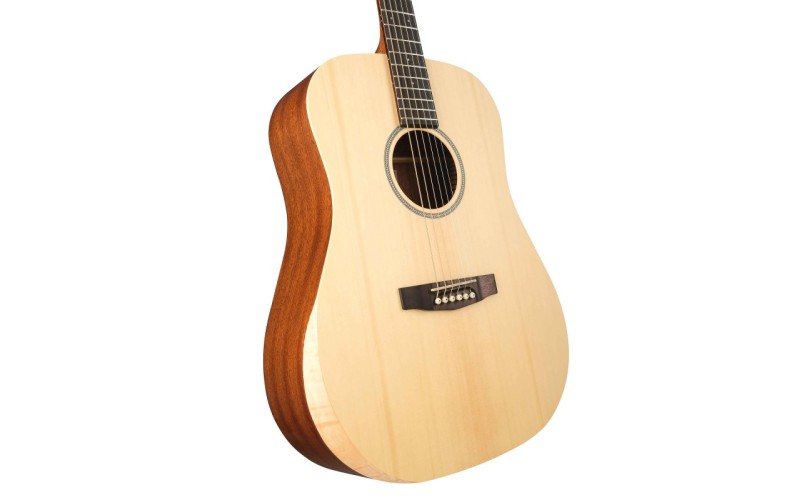 Cort EARTH Bevel CUT OP WBAG Earth Series Акустическая гитара, цвет натуральный, чехол