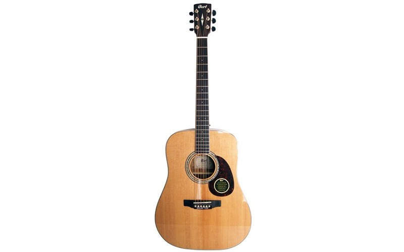Cort EARTH100PF NAT Earth Series Акустическая гитара, цвет натуральный