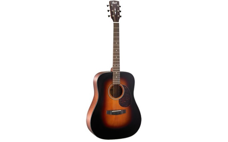 Cort EARTH300V-SB Earth Series Акустическая гитара, санберст