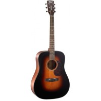 Cort EARTH300VF-SB Earth Series Электроакустическая гитара, санберст