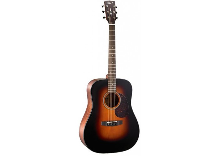 Cort EARTH300VF-SB Earth Series Электроакустическая гитара, санберст