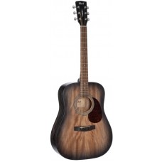 Cort Earth60M OPTB Earth Series Акустическая гитара, черный санберст